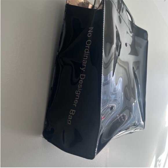 TED BAKER Rare Cute Glossy Tote Bag with Bow - Picture 8 of 15